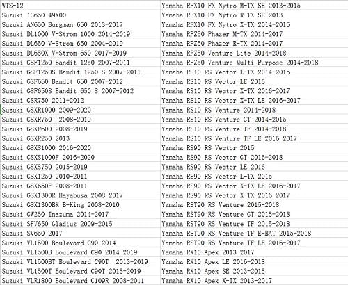 Miniatura 7 de Road Passion Sensor de temperatura del agua para Suzuki GSX1250 2010-2011GSX650F 2008-2011GSX1300R Hayabusa 2008-2017