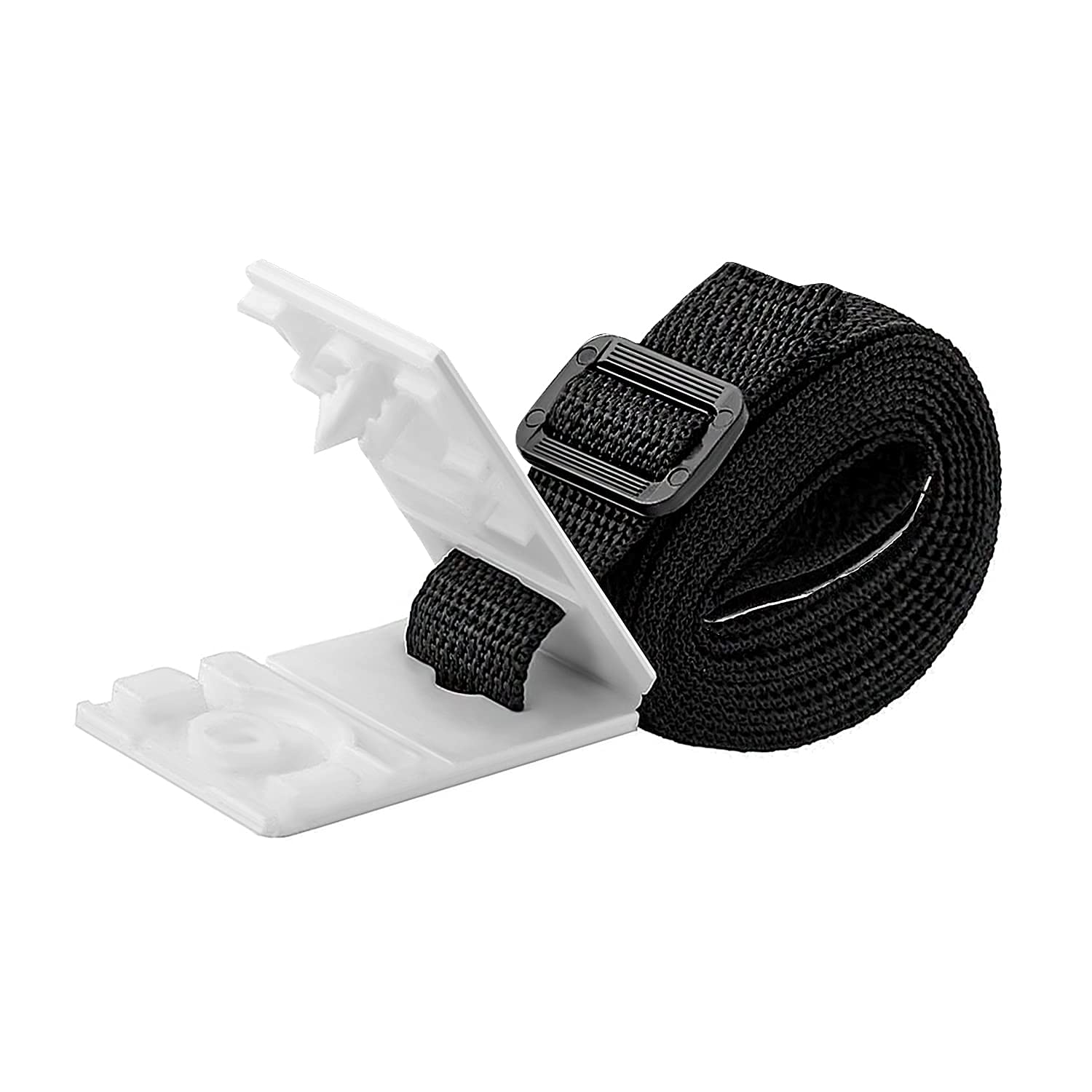 Juego de 8 bandas de sujeción para lona de piscina, bandas de sujeción universales y grapas fijas, accesorios fijos para lonas de piscina, lona solar, enrollador de piscina, sistema enrollable móvil