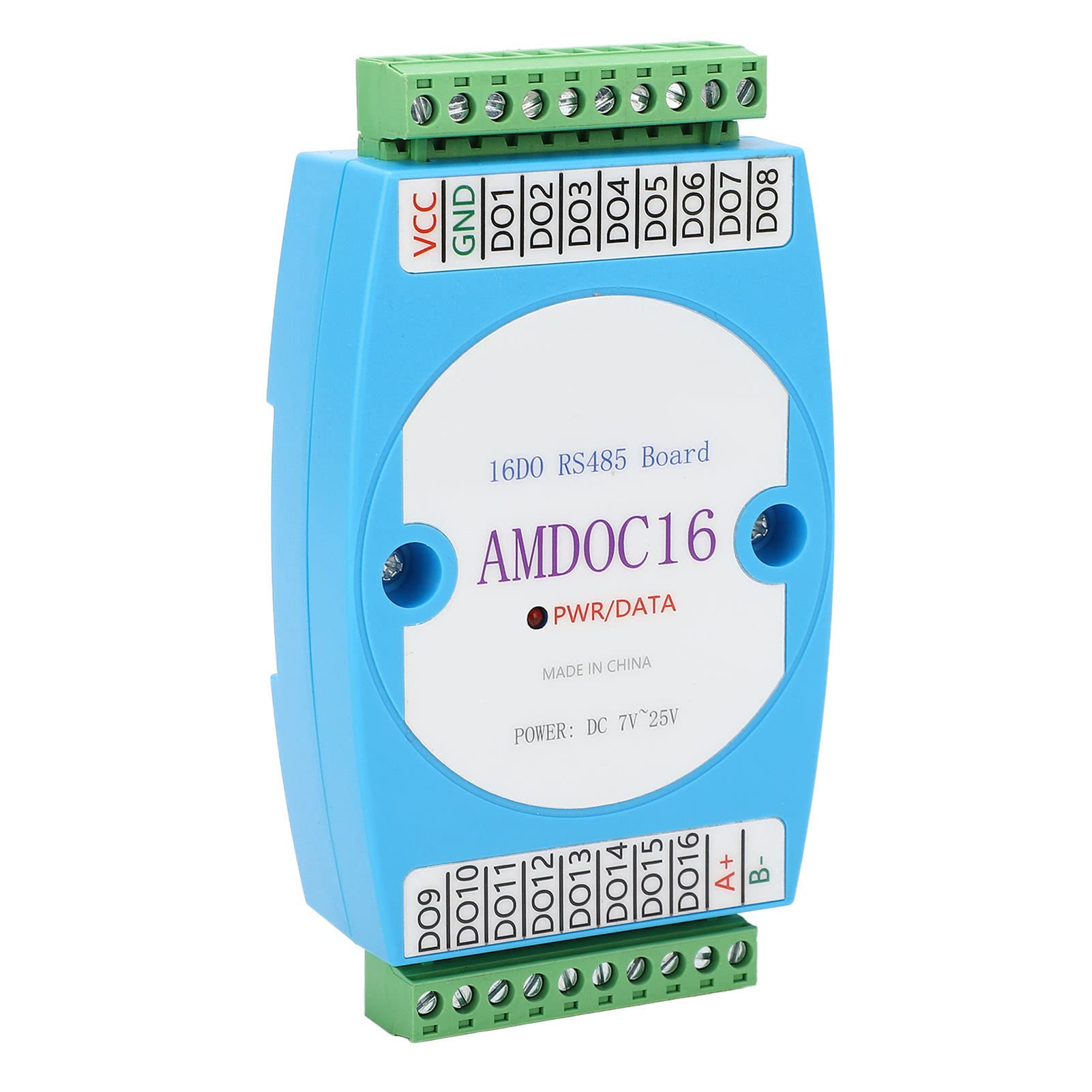 Scheda di Controllo IO a 16, Scheda di Controllo IO a 16, Modulo IO RS485 Modulo Scheda di Controllo Segnale RS485 Scheda di Controllo Uscita Digitale DC 7-25V per Espansione PLC