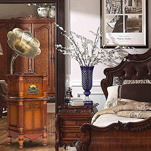 Gramophone, Bronze Vintage Classique Rétro Antique Phonographe Gramophone Platine Vinyle Tourne-Disque Haut-parleurs… - Les Beatles, Paul McCartney, John Lennon, RIngo Starr, George Harrison Gramophone, Bronze Vintage Classique Rétro Antique Phonographe Gramophone Platine Vinyle Tourne-Disque Haut-parleurs… – Image 3