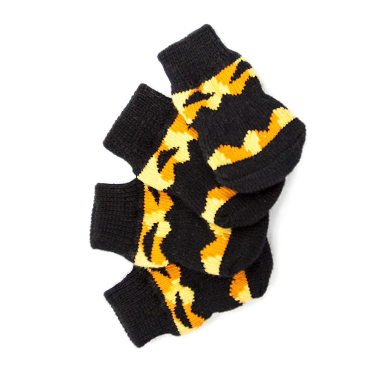 BESPORTBLE Dog Socks Halloween Pumpkin Pattern Pet Non-Slip Cotton Socks for Dog for Halloween Decorations