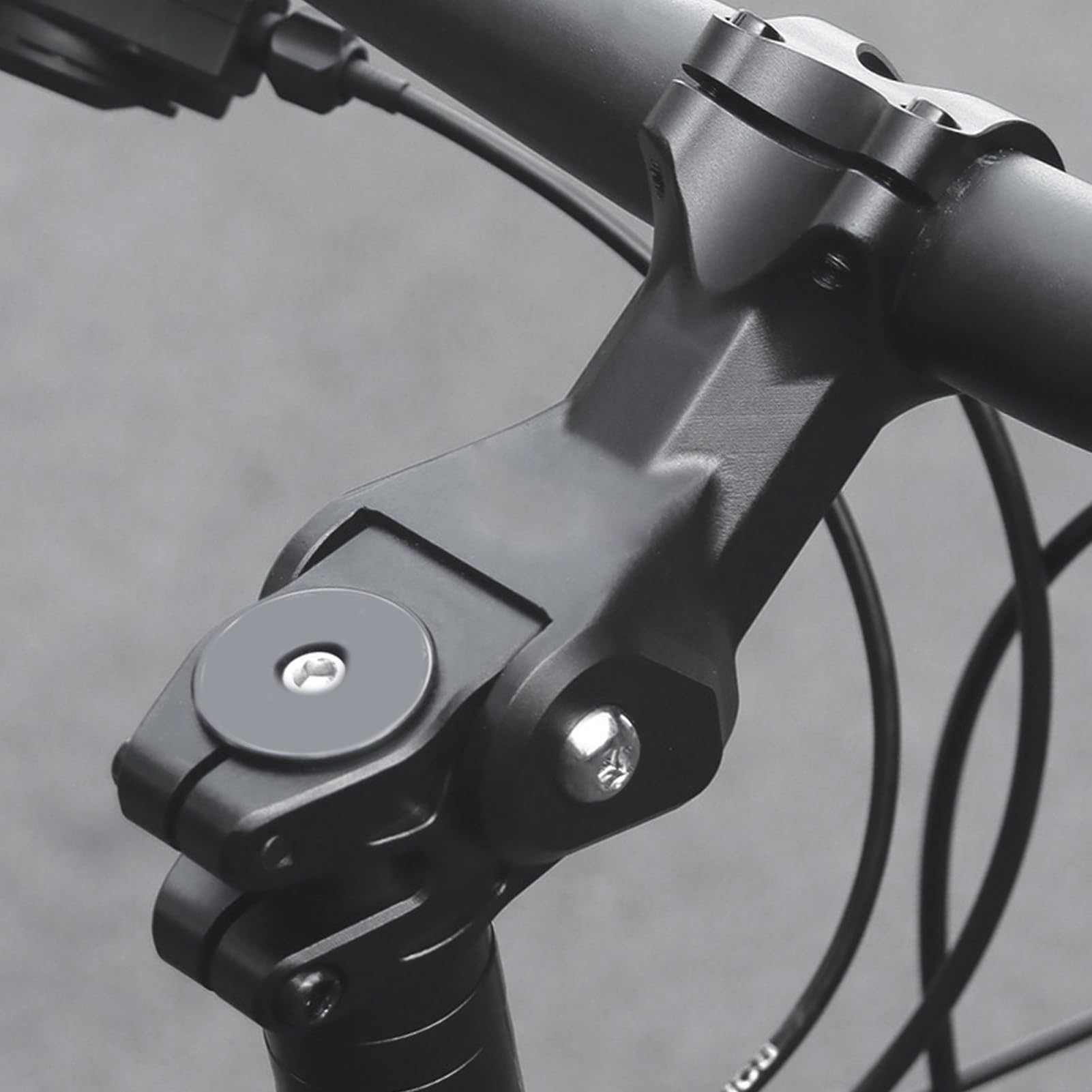 Yosoo Health Gear Wspornik Rowerowy 31,8 Mm Wspornik Kierownicy Roweru ze Stopu Aluminium Amortyzacja Czarny Lekki Łatwa Instalacja dla Rowerów Szosowych Rowerzyści Górscy Touringowi