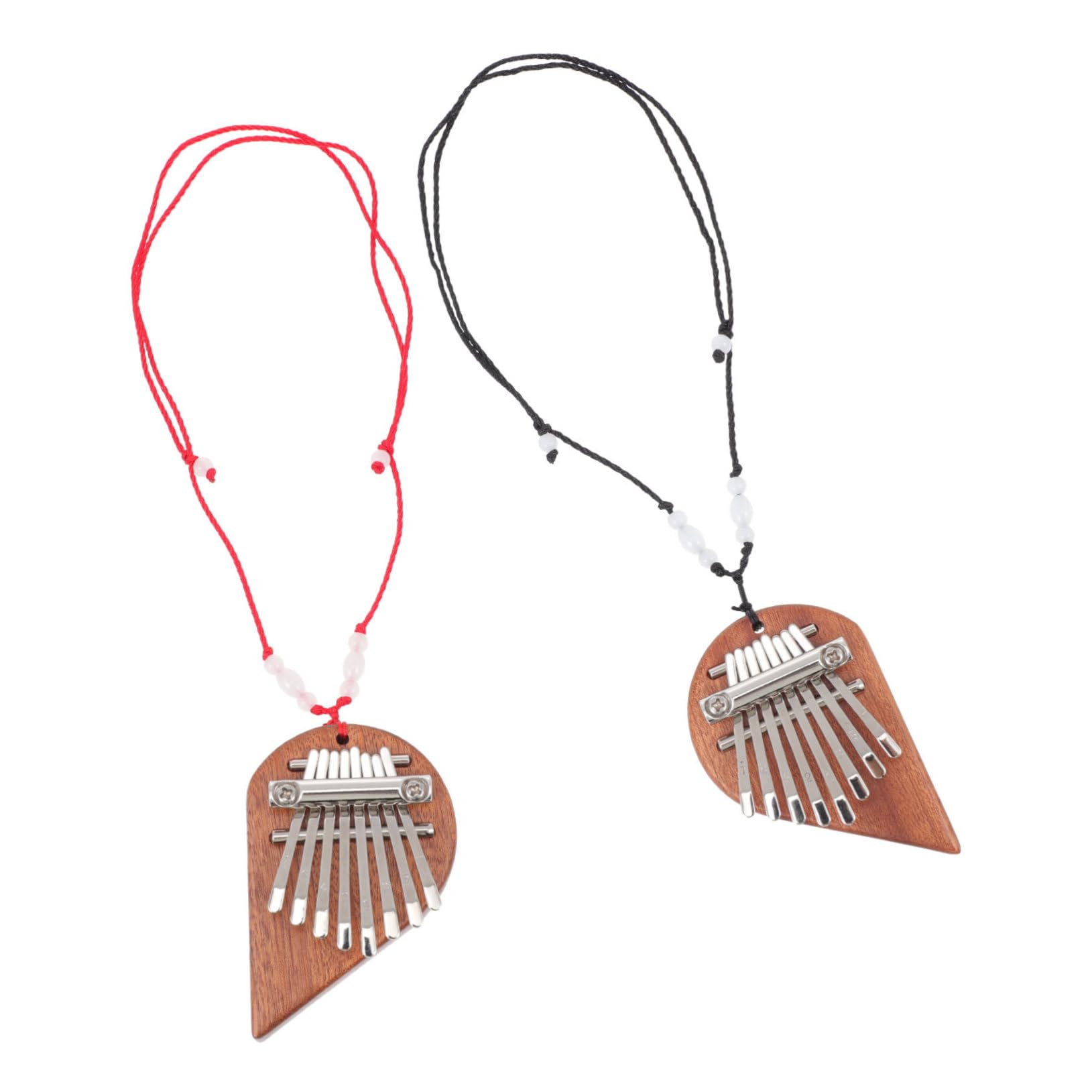 HEMOTON Beginner-friendly Pcs Mini Kalimba Portable Musical Instrument Made of Material for Boys and Girls and Adults