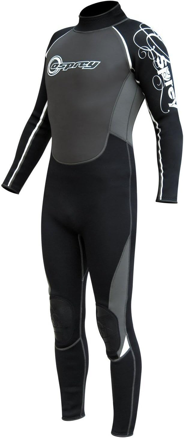 Childrens Osprey 24" Chest Full Length Wetsuit *46 Years* in Black