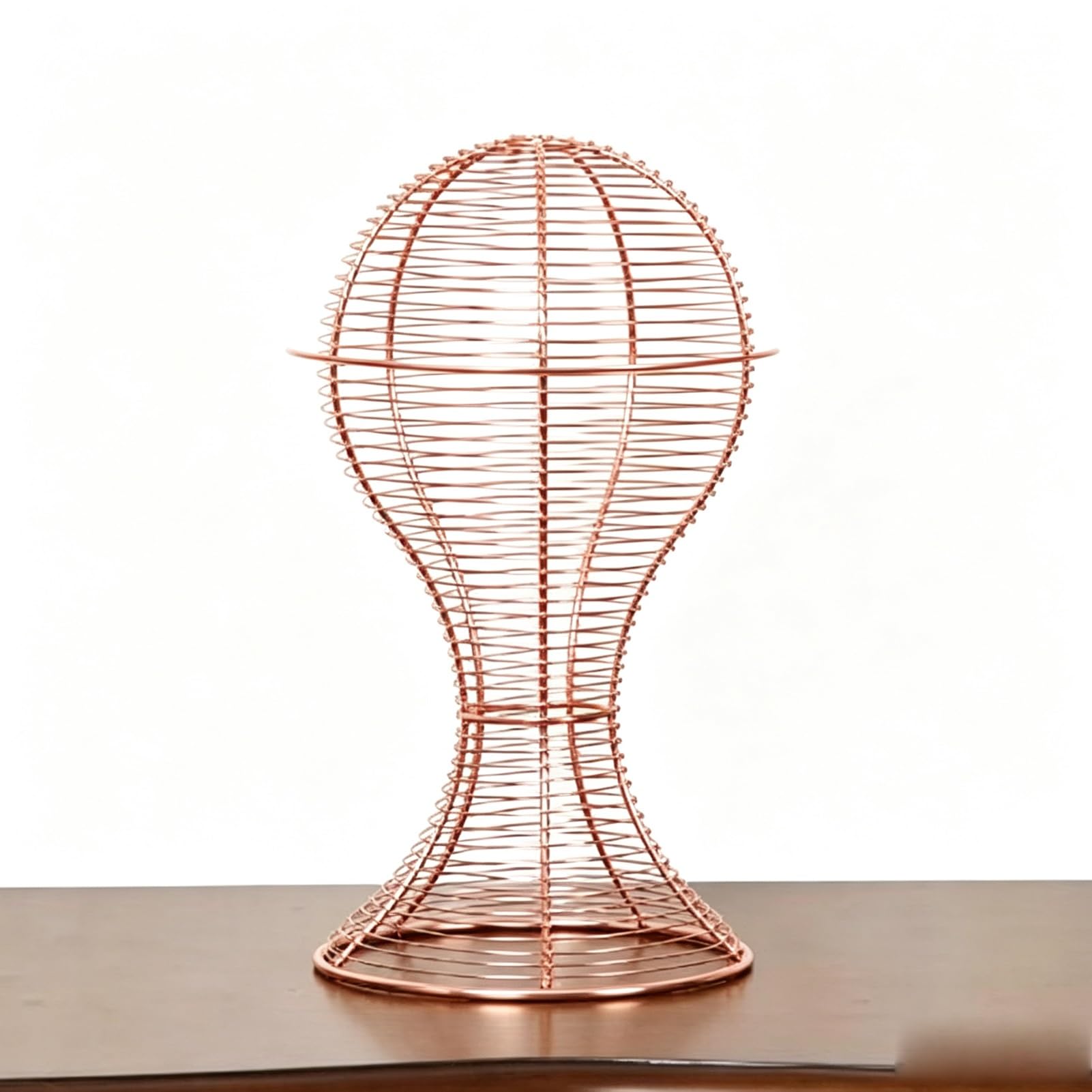 YAOHY Wrought Iron Hat Display Stand, Wig Stand, Hat Rack for Retail Gold, Wig Holders, Hats Holder Stand, Home and Store Display Racks