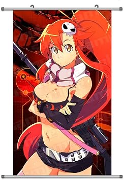 A Wide Variety of Tengen Toppa Gurren Lagann Anime Wall Scroll Hanging Decor Yoko Littner / Youko Ritona 6