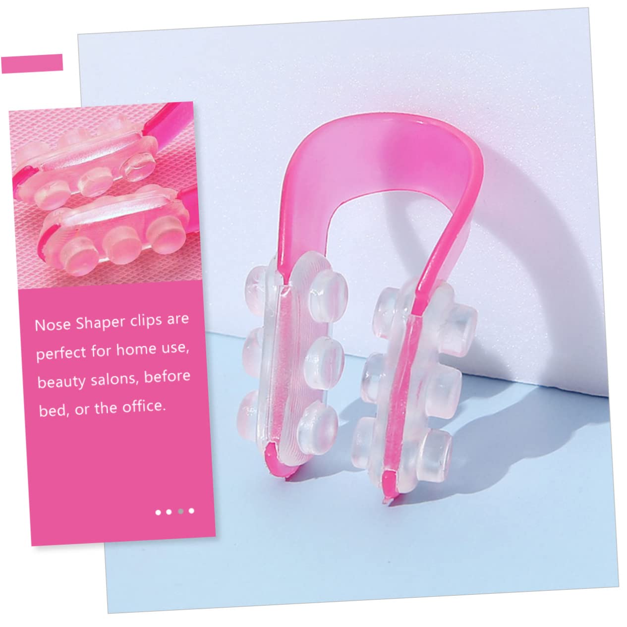 10pcs Nose Shaper Clips for Nose Lifting Ergonomic Beauty Tool for Men and Women for Slimming and Enhancing