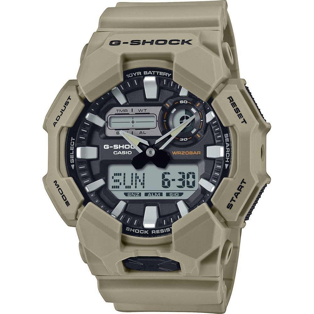 Montre Homme Casio GA-010-5AER G-Shock Classic sur , référence