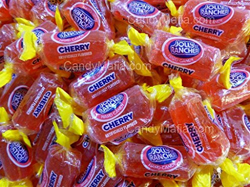 Jolly Rancher Cherry Flavored ONLY - 2 Pounds Bulk - //coolthings.us