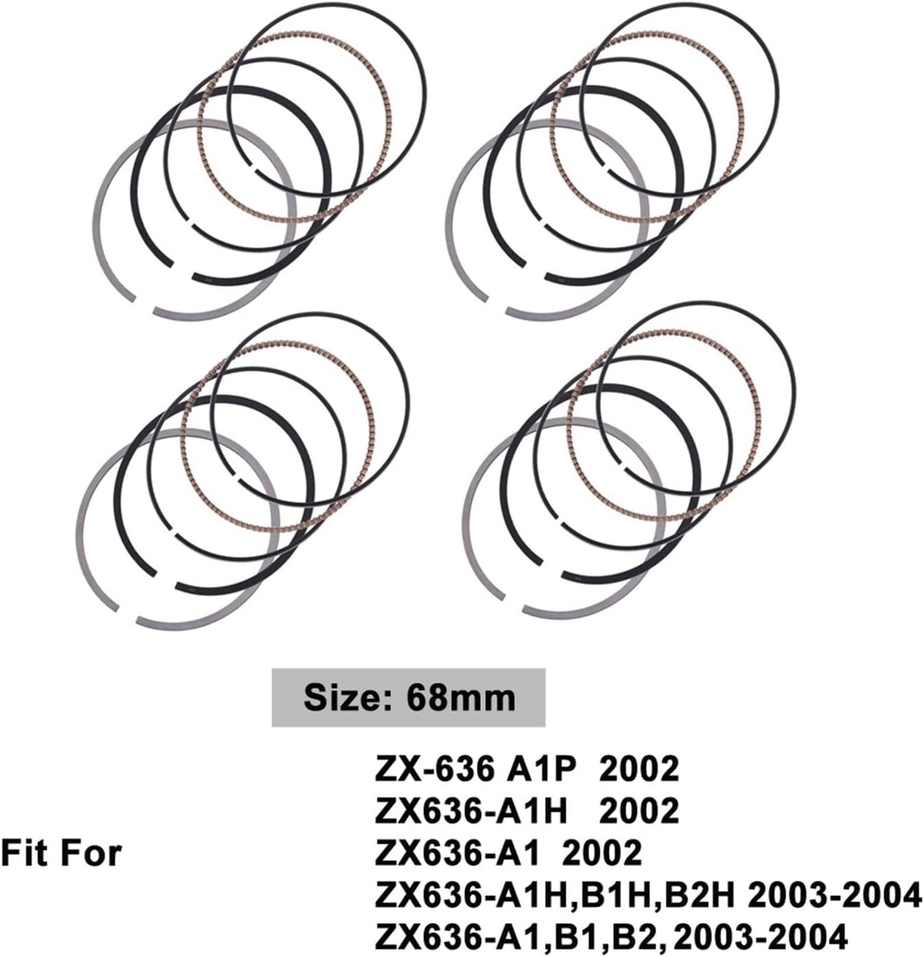 専用 ZX-6R 636 2009-2013およびZX-10R 2008-2014モデルと互換性のある