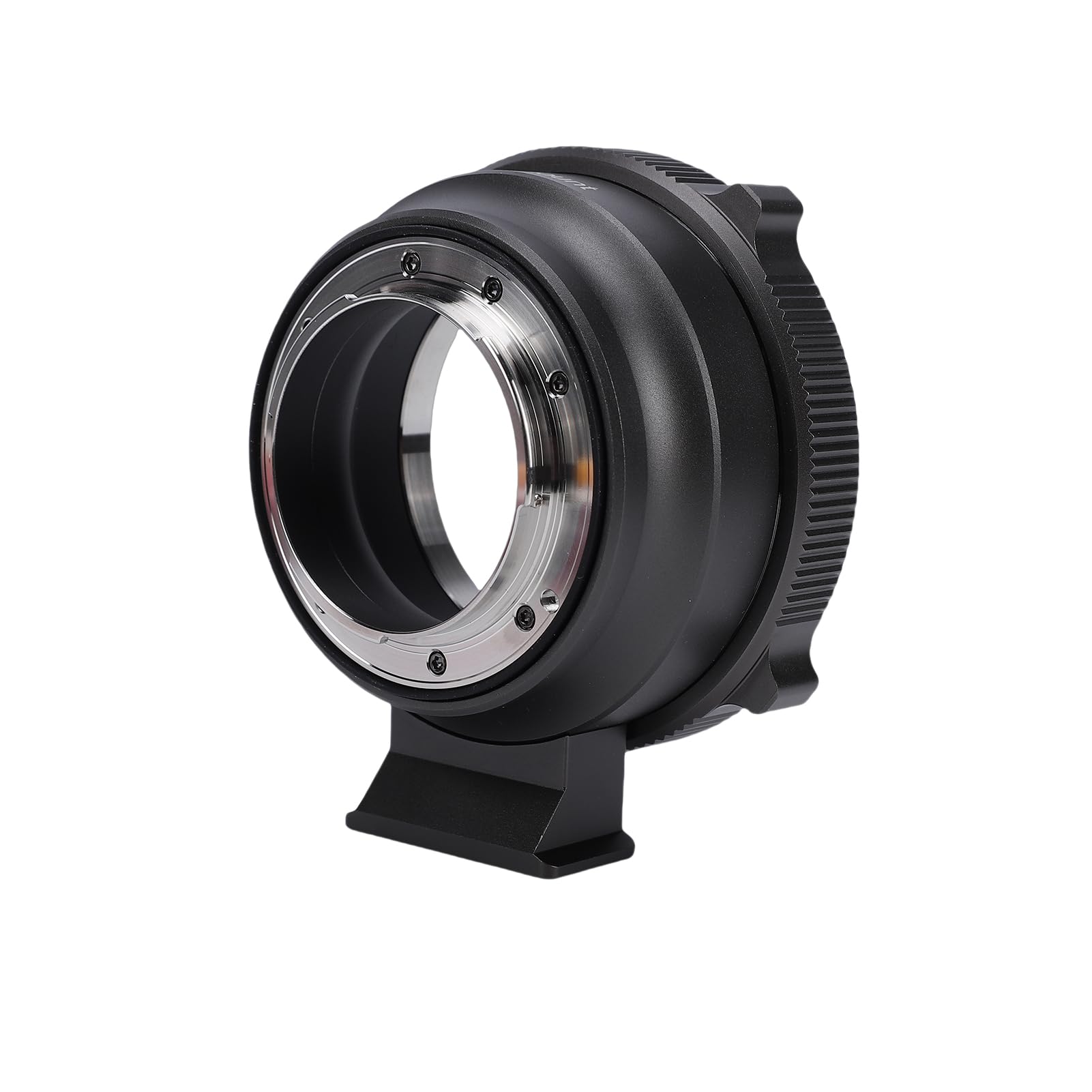 Adaptateur D'objectif PL vers Monture E, Convertisseur D'objectif Cinéma en Aluminium avec Support de Trépied Amovible, Cales en Acier Inoxydable – Compatible avec Les Caméras