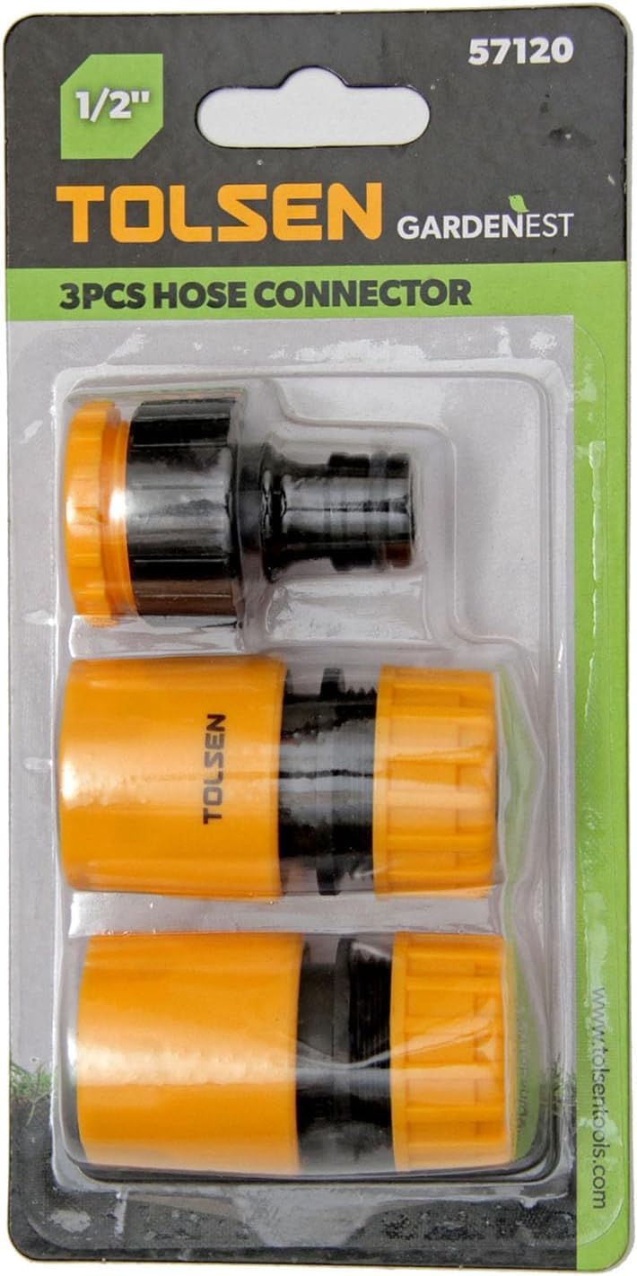 3-piece garden hose accessory set.