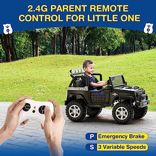 Ligiant L8 Ride On Car, 12V Kids Electric Car W/Remote Control, 2 Seater thumb #2