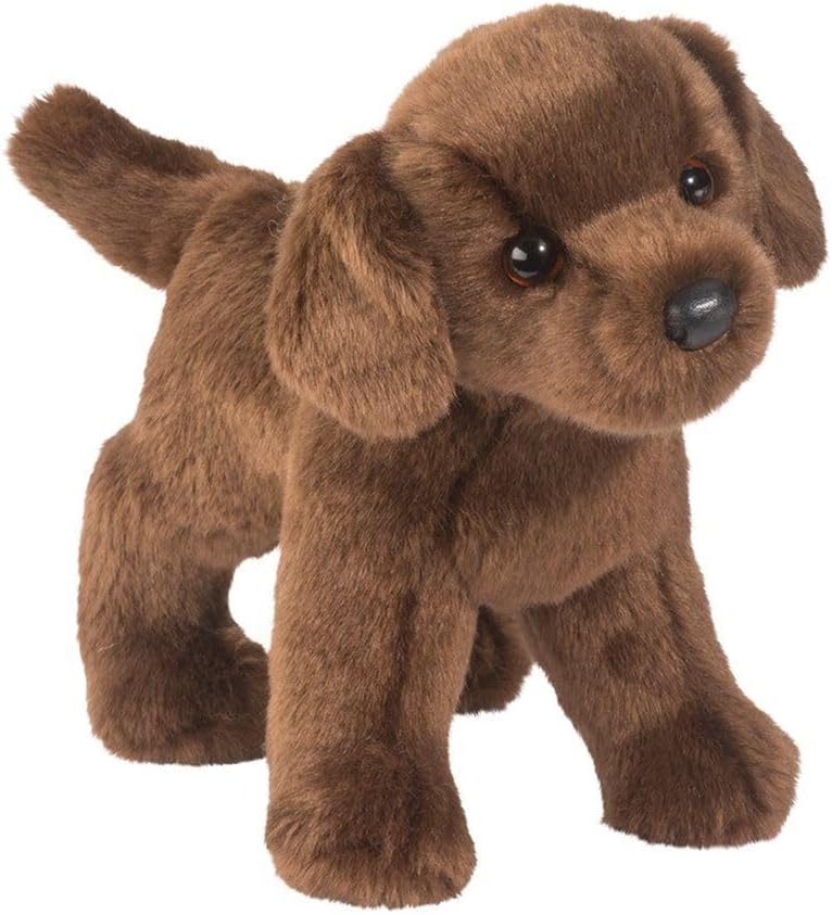 Douglas Tucker Chocolate Lab Dog Plush Fyllda djur