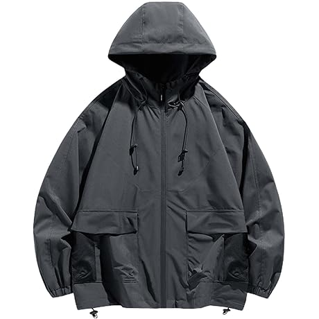 Lovers Bear Butt Rain Fly Mens Down Jacket with Hood