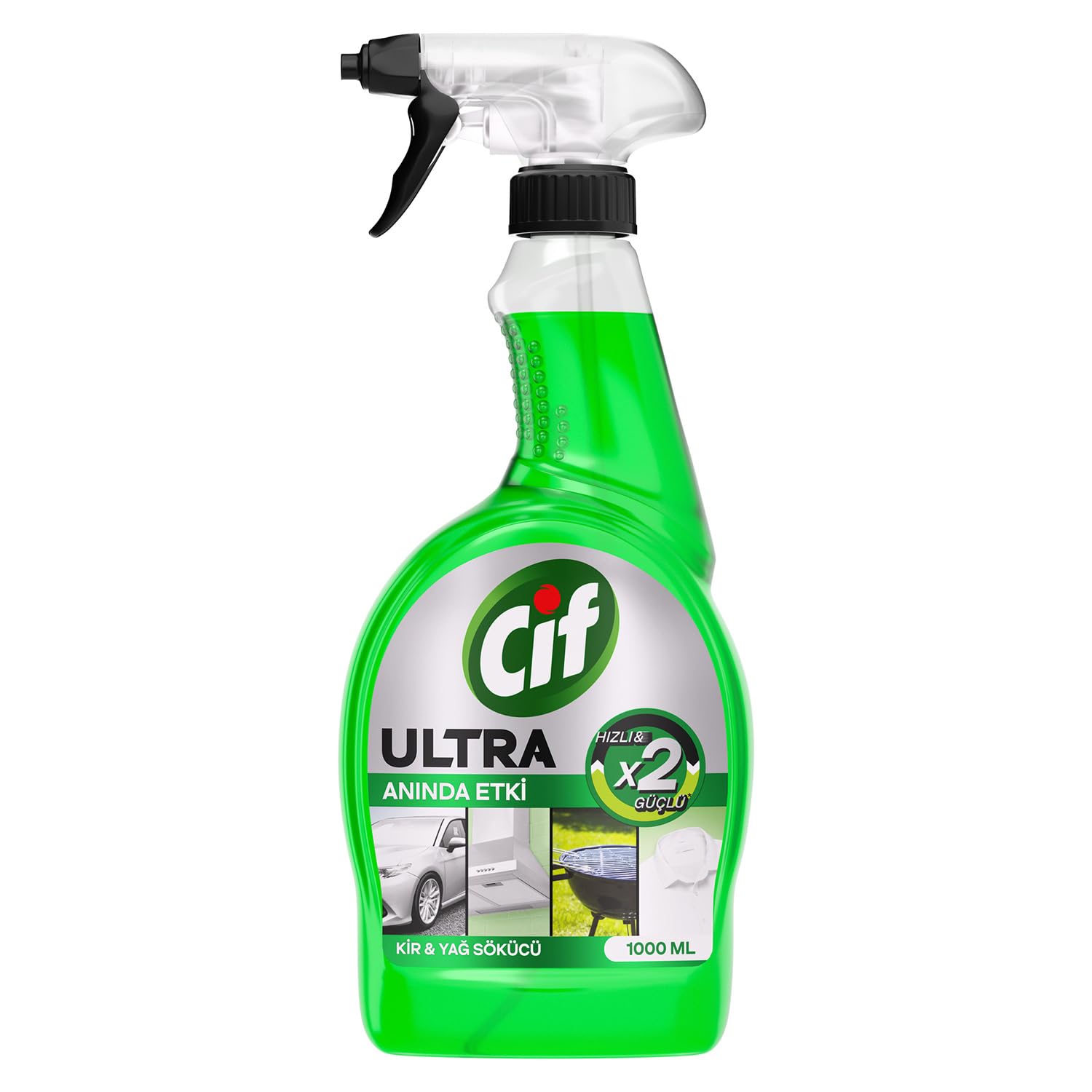 Cif Ultra Anında Etki Kir ve Yağ Sökücü 1000 ml