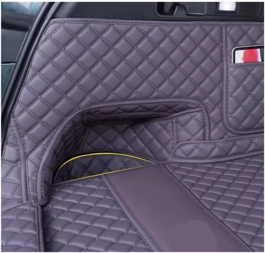 Trunk Protection mat for Leapmotor for C10 2024 2025 Car Boot Mat Rear Trunk Liner Floor Carpet Tray Protector (Purple mat)