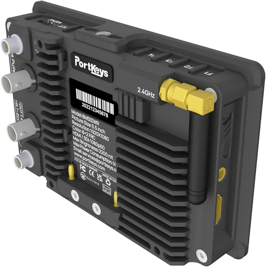 Portkeys BMSiii WR モニター Portkeys BM5 III WR 5.5″ Monitor De Tela Sensível Ao Toque Hdmi