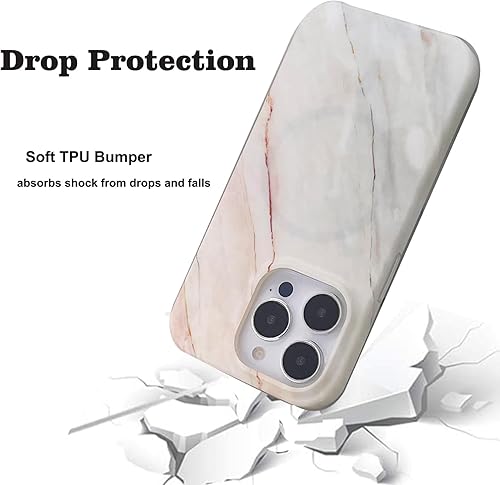 Miniatura 4 de Funda magnética para iPhone 13 Pro Max de 6.7 pulgadas, compatible con carga MagSafe, TPU suave, delgada, a prueba de golpes, bonita funda