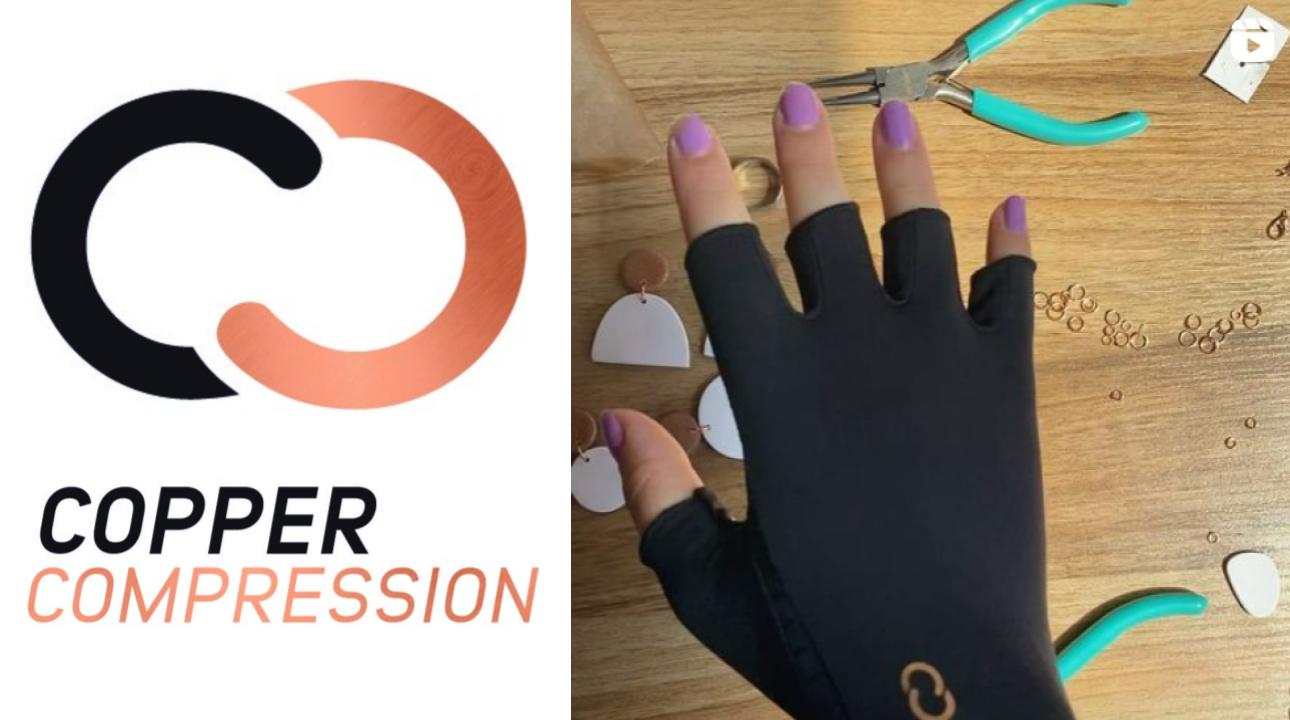 Copper Compression Arthritis Gloves - Best Copper Infused Fingerless Glove for Carpal Tunnel, RSI, Rheumatoid… - Image 8