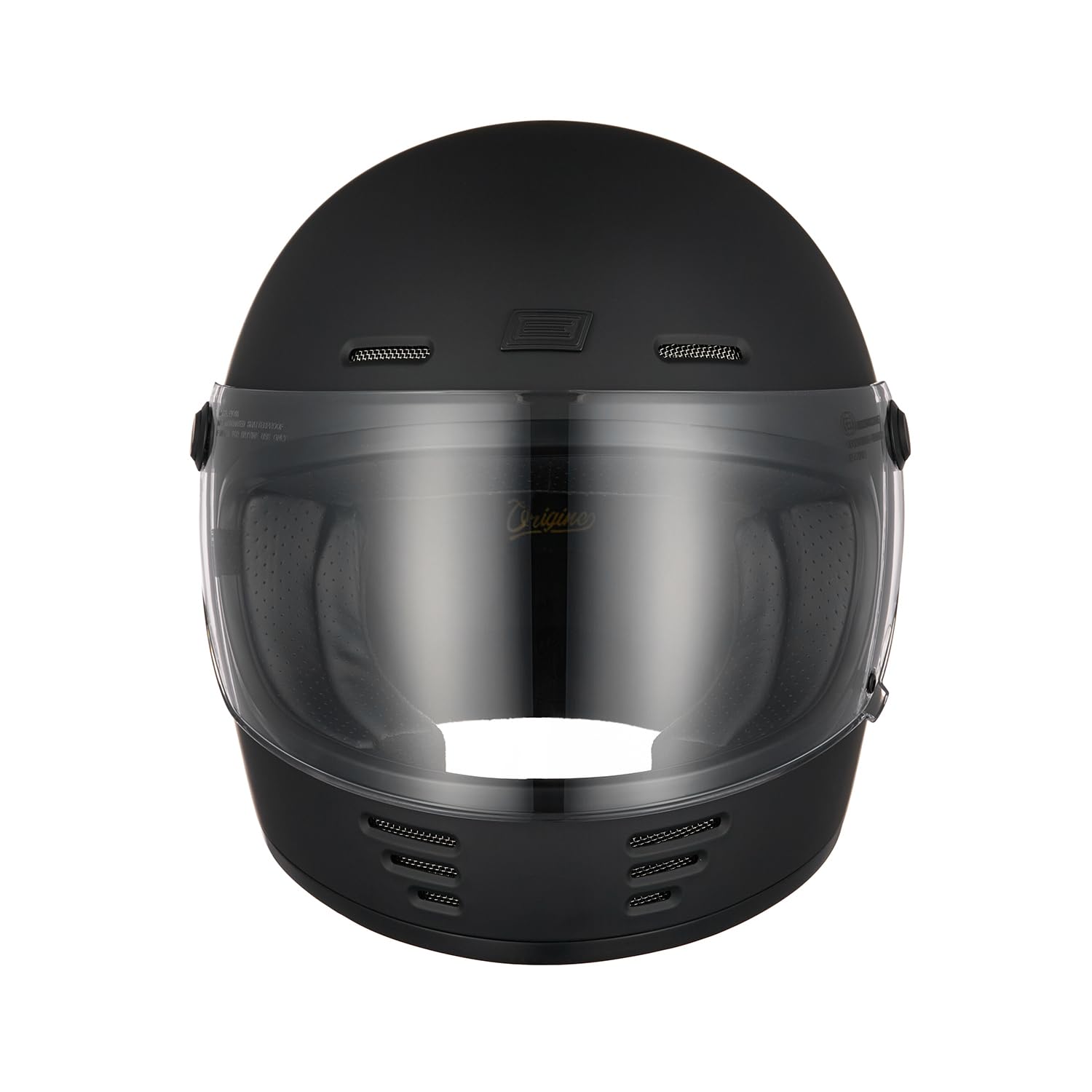 ORIGINE Casco Moto Integrale Casco Vintage Retrò con Visiera ECE