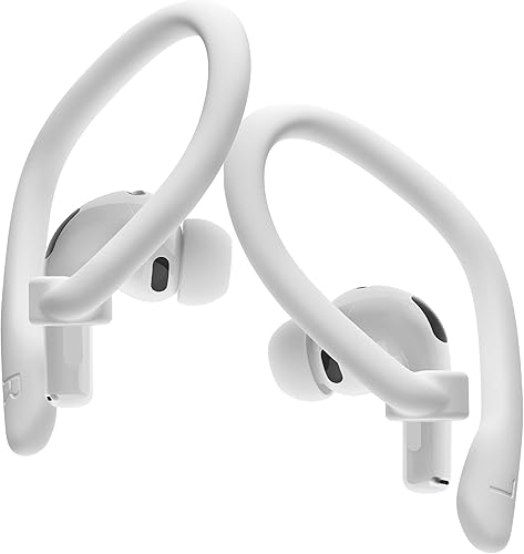 Vista 8 de Ganchos para los oídos para AirPods Pro 3 y AirPods 4 DamonLight 2 pares de ganchos para los oídos, antideslizantes y cómodos, diseño ergonómico