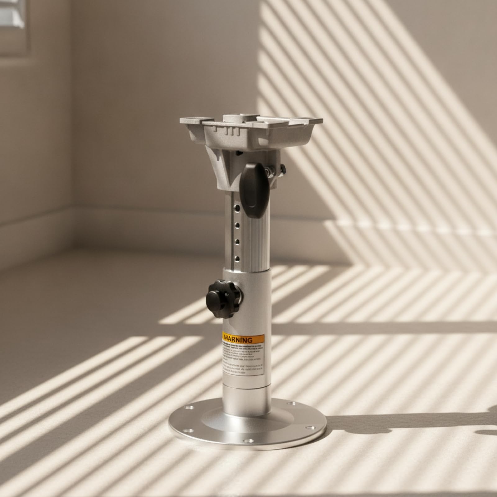 Sedile Barca Unità Seduta Sedia Nautica, Base Di Sollevamento Manuale Del Sedile 38-60 Cm Senza Piastra Scorrevole