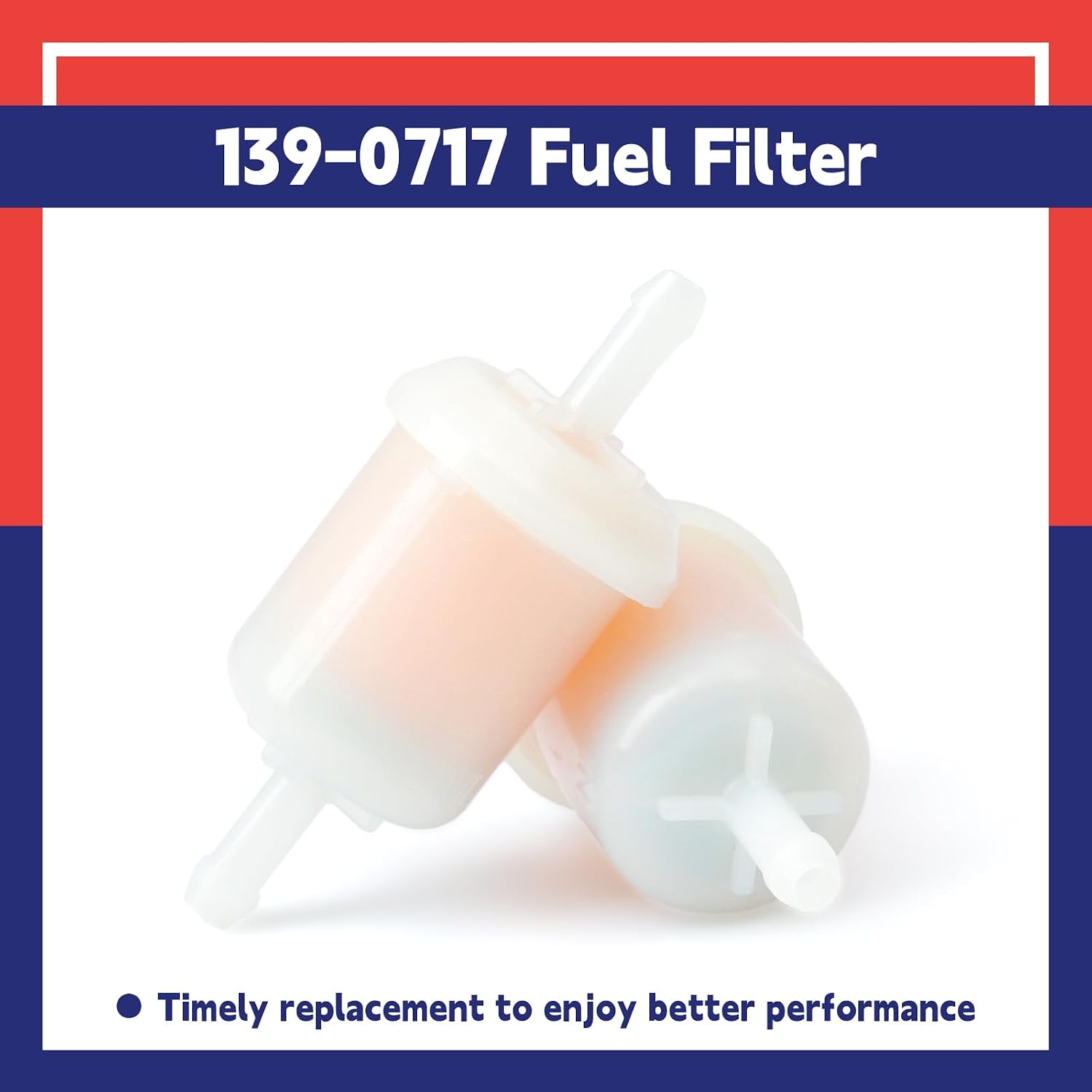 139-0717 Fuel Filter Replacement for Quest for Radius E S Series for Timecutter Mowers Replaces 120-4253 133-1563 127-9204 135-8480