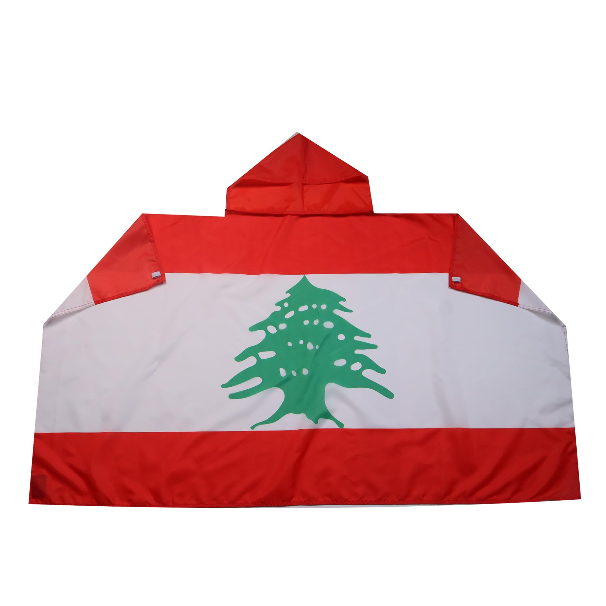 AZ FLAG - Lebanon Body Flag - 3x5 Ft - Lebanese Cap Flag - 100% Polyester with Inegrated Sleeves and Hood - Vivid Colors - 3' x 5' Feet - 150x90 Cm