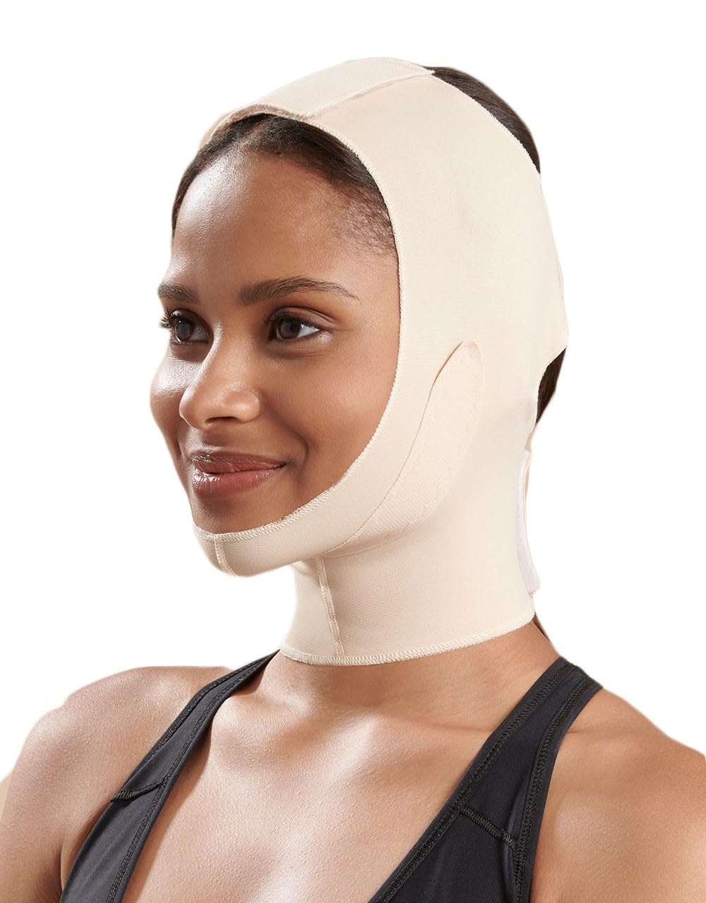 MARENA FM300-C: GUAINA LIFTING VISO CON COPERTURA COMPLETA DEL COLLO - Beige, Small