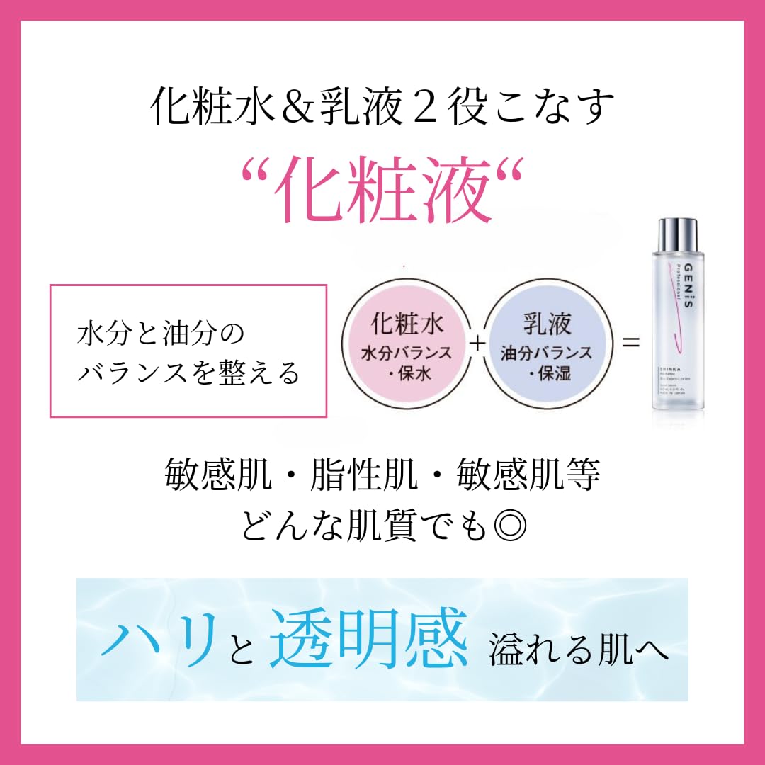 Amazon | 【公式】GENiS (ジェニス) バイオリプロローション 先進の