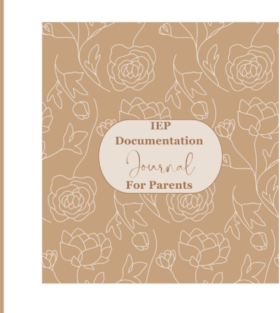 Independently published IEP Documentation Journal for Parents