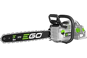 EGO Power+ 20-Inch 56-Volt Lithium-ion Cordless Chainsaw with Digital Display and LED...