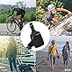 Brusttasche Herren Sling Bag Chest Crossbody Crossover Bag Umhängetasche Herren Klein Damen Wasserdicht Schultertasche Männer Brusttasche Für Männer Frauen Reise Wandern Radfahren Laufen Schwarz
