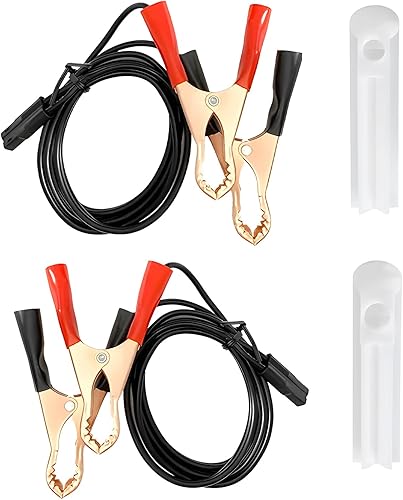 Bestmoy Kit limpiador de inyector de combustible, inyector de combustible para automóvil, adaptador limpiador de descarga con cable de alimentación