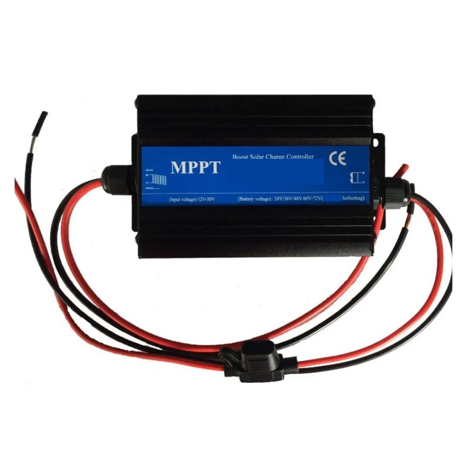 Kontroler ładowania słonecznego, 300W MPPT 24V/36V/48V/60V/72V Regulator Ładowania Słonecznego Samochód Elektryczny Napięcia Pojazdu 97% Wydajności