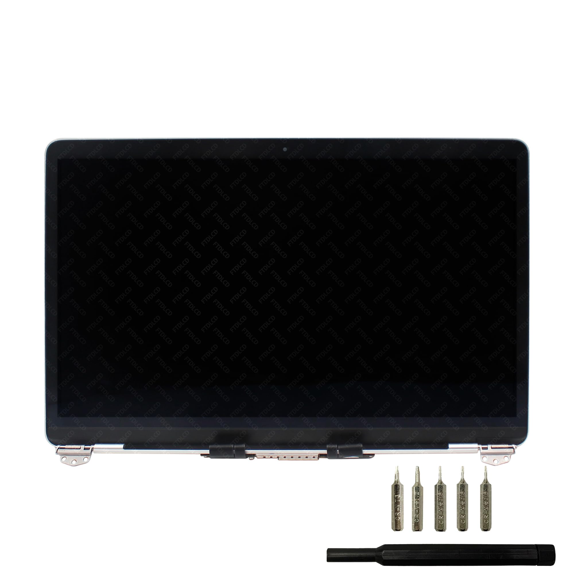 13,3 Pouces LED Écran LCD Assemblé Complet de Rechange pour Apple MacBook Air 10,1 (M1, 2020) Retina 13 A2337 EMC 3598 (Sliver - Argent)