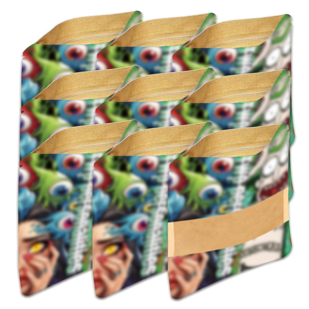 Bolsas papel kraft decoradas para recuerdos de comunión y bautizo