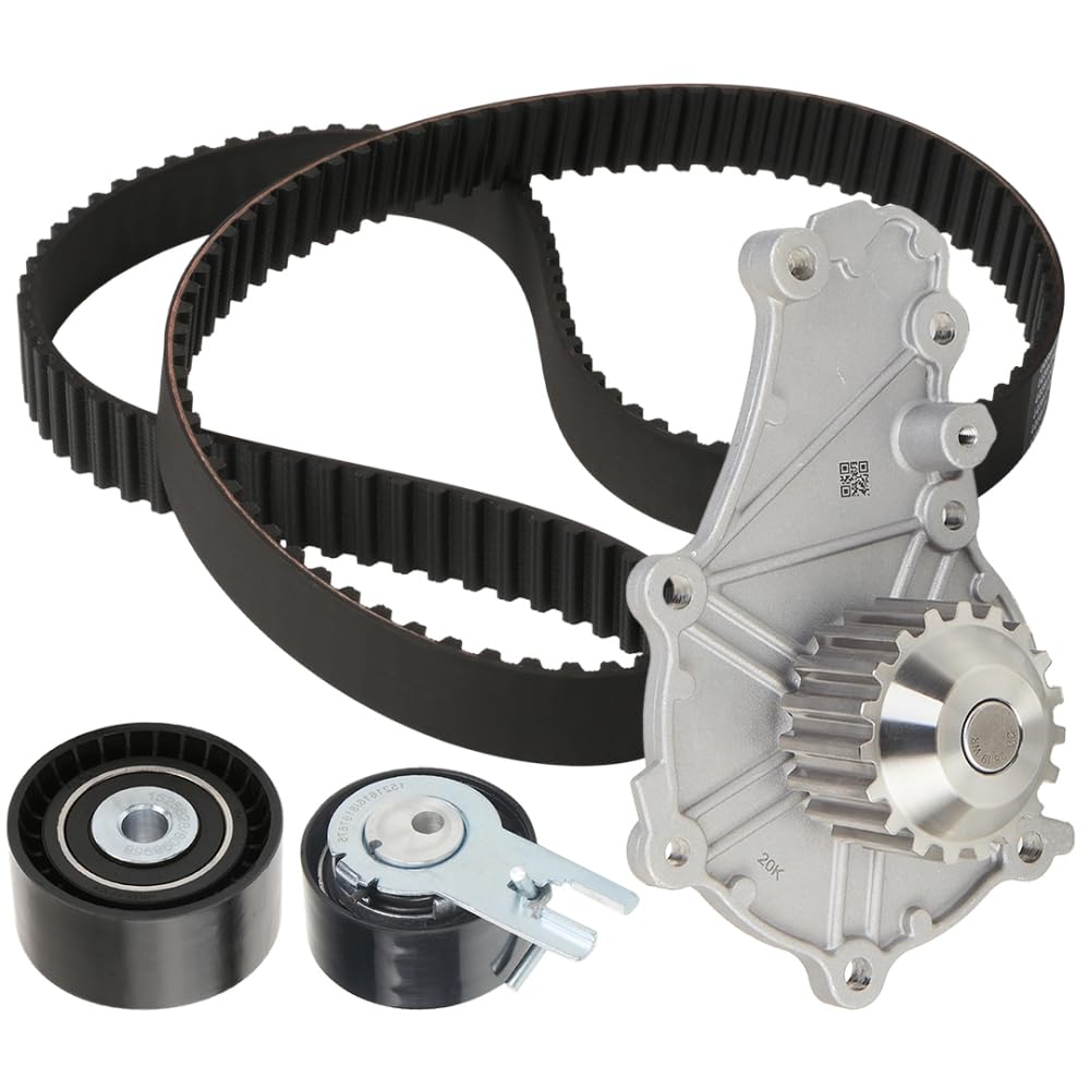 STARK SKWPT-0750482 Kit de distribution + pompe à eau mécanique avec joint d'étanchéite sans kit de vis Compatible avec PEUGEOT 206 3/5 portes 2A/C