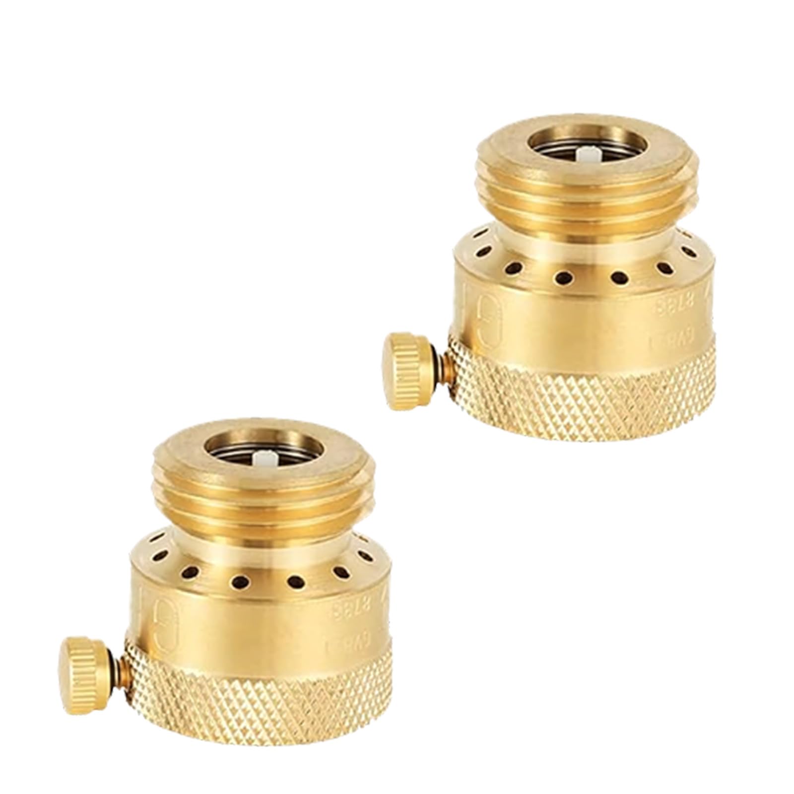 Bbajszx Multicolor 2Pcs Brass Anti Backflow Valves Vacuum Breaker 3 / 4Inch Hose Bib Backflow Preventer Hose Bib Connector Easy Installation For Garden Hoses