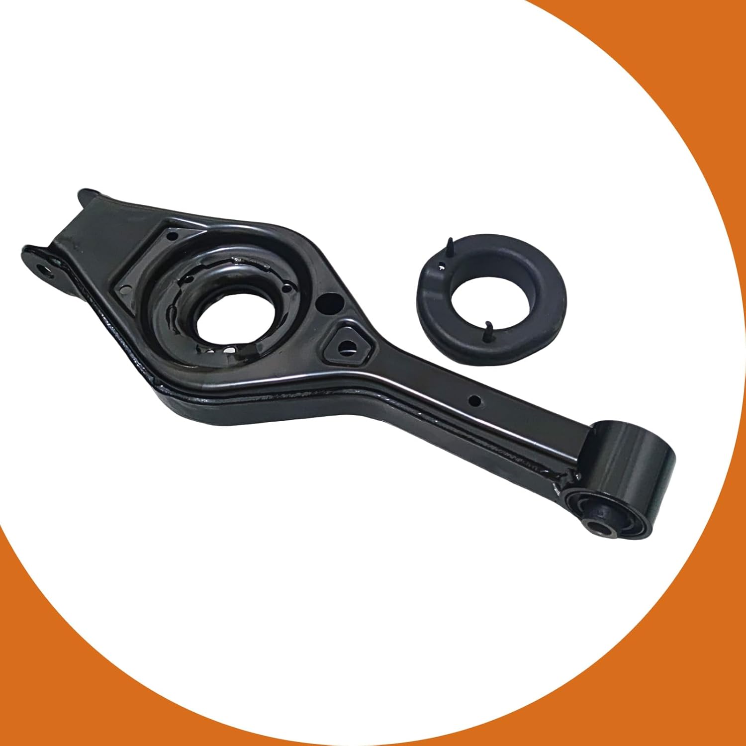 2PCS Rear Lower Control Arm Compatible with Hyundai Sonata 2011–2014, Tucson 2010-2015(FWD), Kia Optima 2011–2015,Sportage 2011-2014(FWD), Replaces# 55210-3S050, 55220-3S050 Driver & Passenger Side
