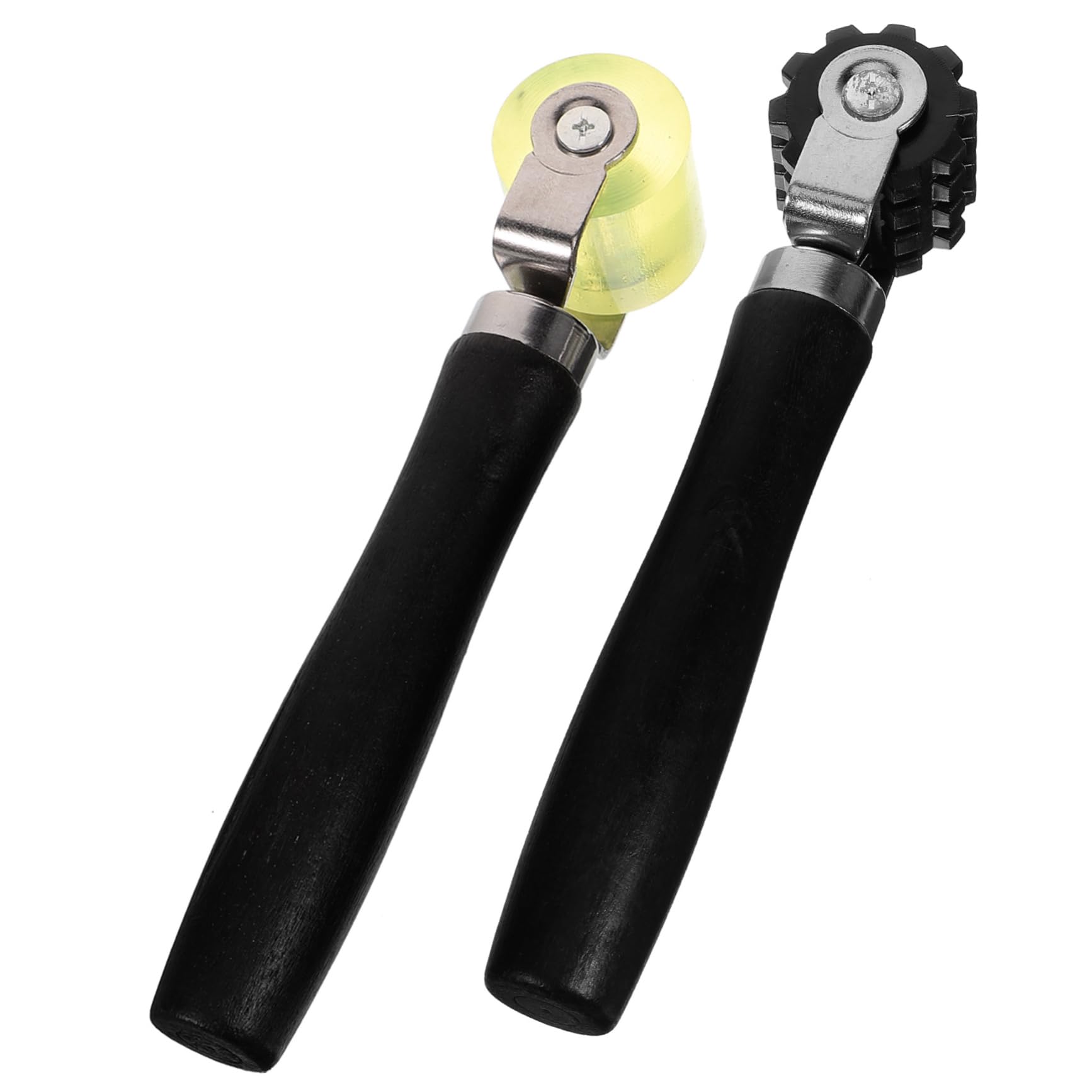 Rouleau D'isolation Acoustique en Bois et Plastique Noir 2 Pièces pour Installation Facile et Déroulement Fluide Lors de L'insonorisation Automobile
