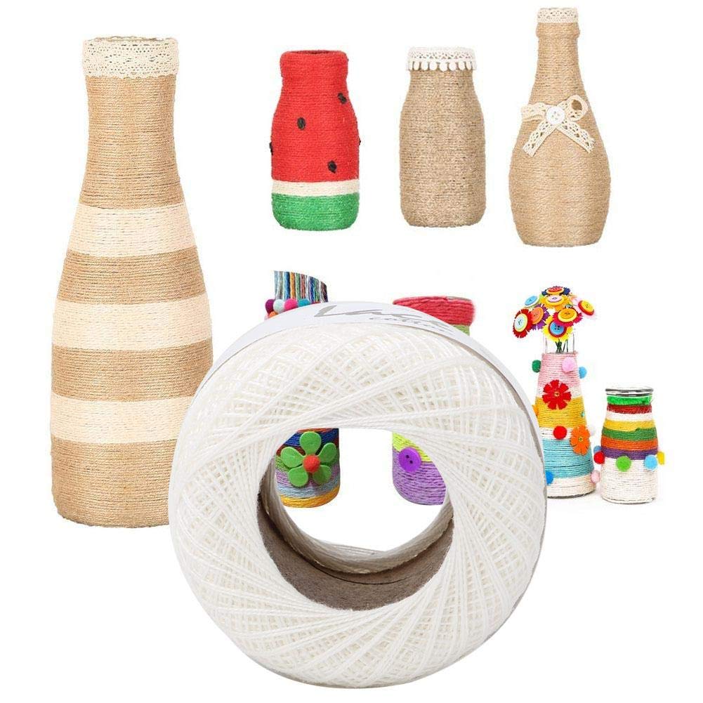mand met blauwe rand - katoen & jute - handgehaakt in Nepal | My Little mand met blauwe rand - katoen & jute - handgehaakt in Nepal | My Little