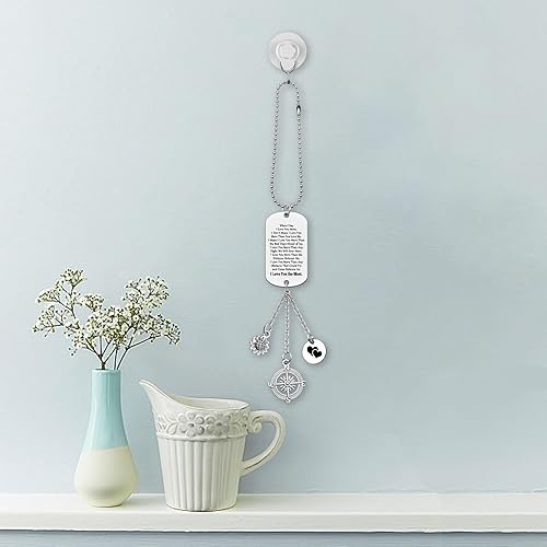 Miniatura 5 de Adorno colgante para novio, marido, novia, esposa, espejo retrovisor de automóvil, accesorios para colgar en Navidad, cumpleaños, boda, aniversario,