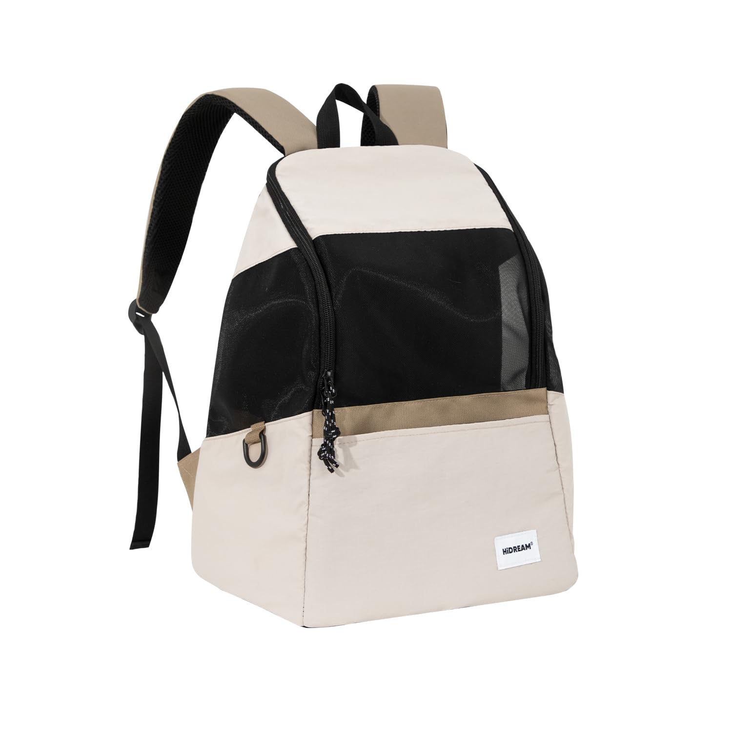 Leichte Katzentragetasche mit stabilem hartem Boden, Tragetasche vorne und Schultern, Haustier-Reisetasche für kleine Hunde und Katzen, Antiagging, tragbare Welpen-Tasche für Outdoor- und