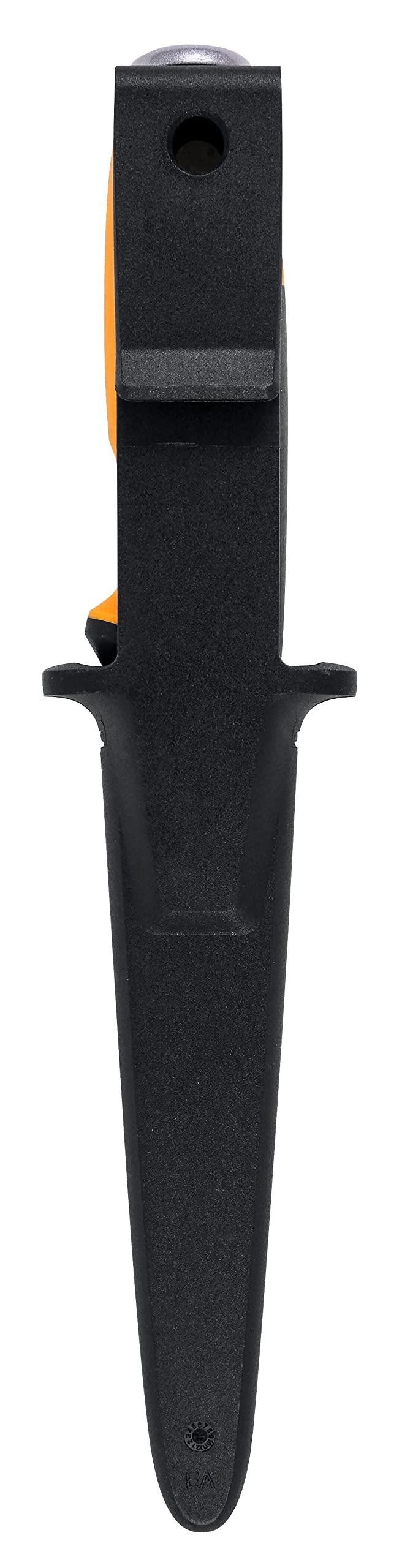 Fiskars Pro mała piła do metalu w zestawie kabura, Długość ostrza: 15 cm, 7 TPI, Czarny/pomarańczowy, PowerTooth, 1062935