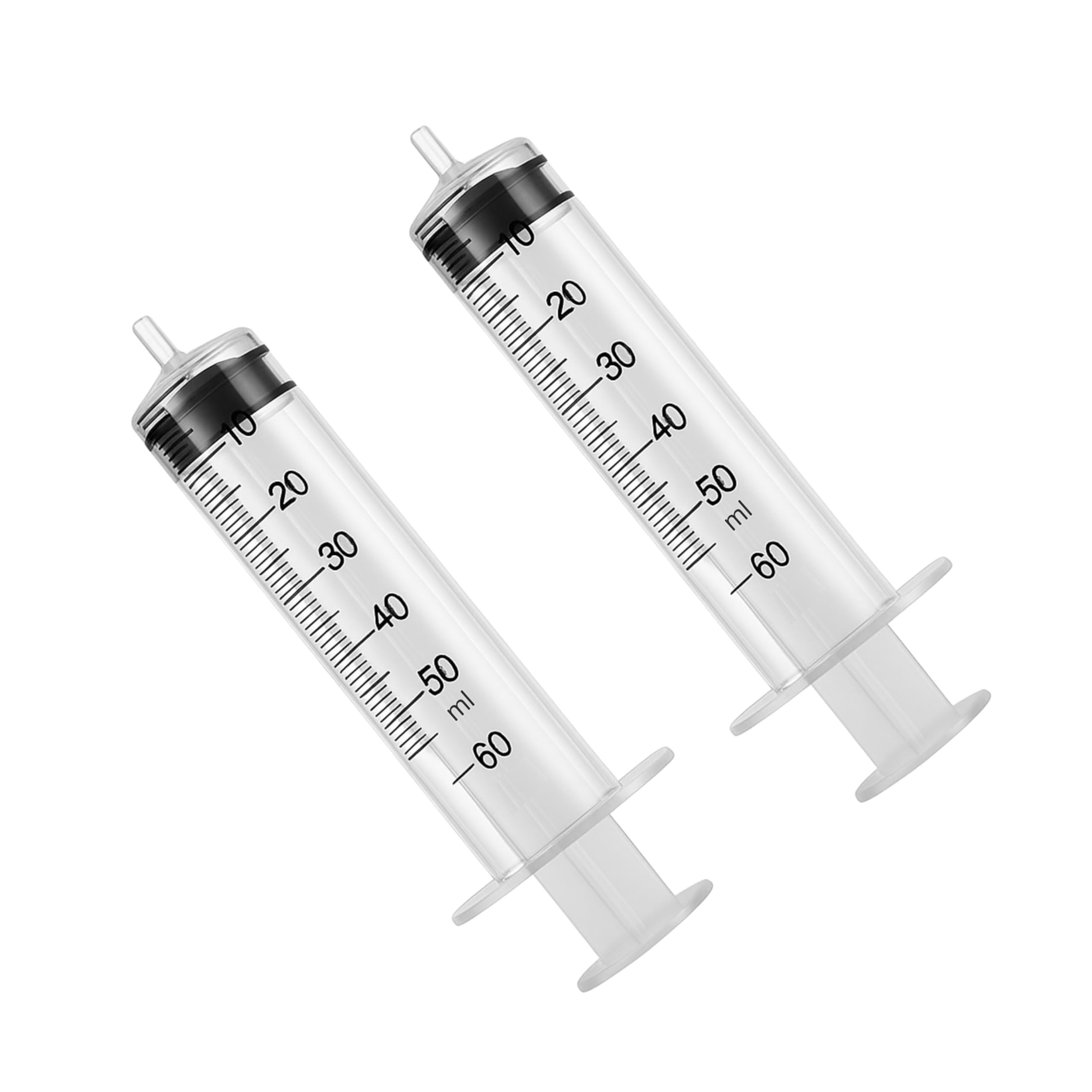 Labxport Plastic Syringe 50ml for Liquid Measuring Syringes Without Needle for Feeding Pets Animals Resin Craft cosmetic Scientific Labs Oil or Glue Applicator Easy to Clean & Reusable Syringe (2pc)-image-19