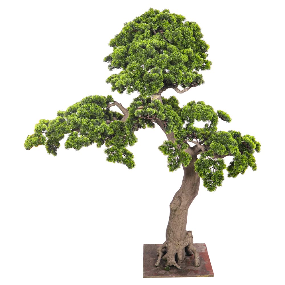 Yatai Decor Luxurious Potted Bonsai Tree, 1.6m Lifelike Artificial Plants with Pots, Enhance Your Living Space with Evergreen Elegance, Eco-Friendly & Maintenance Free Fake Plants for Home Office