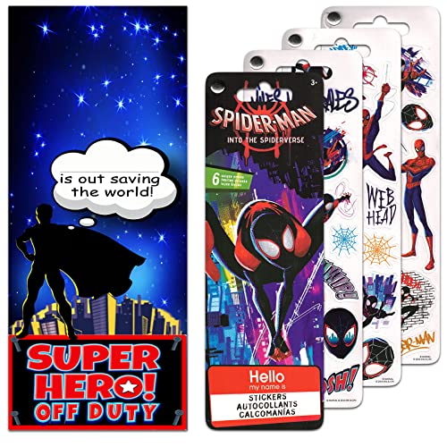 Marvel Spiderman Lunch Bag Set For Boys, Kids - Bundle With Superhero Insulated School Lunch Box With Spiderman Stickers And More (Superhero School Supplies For Boys) #TOP2