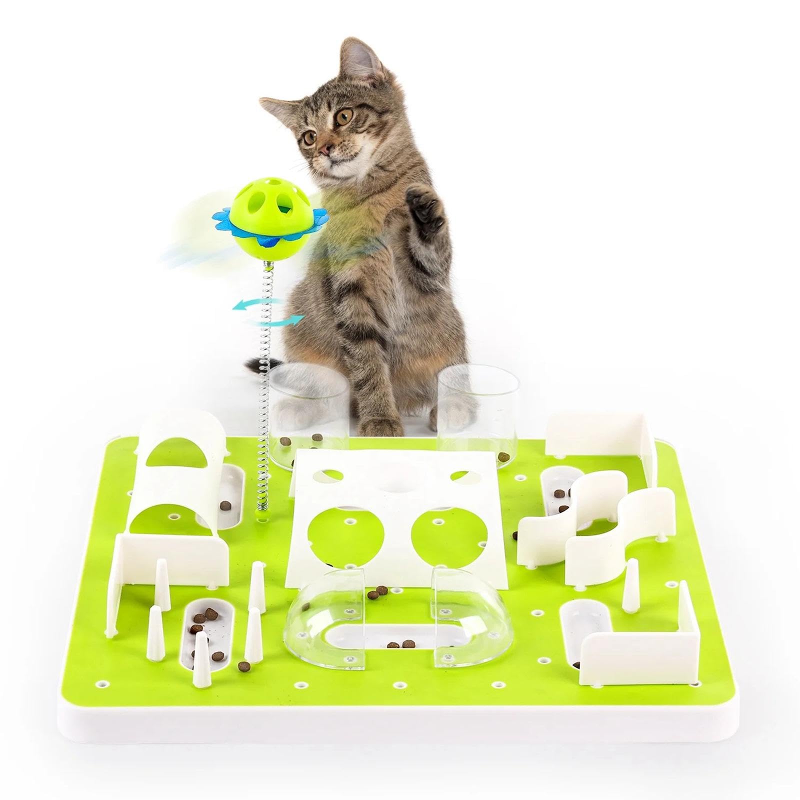 Comedero Interactivo para Gatos, Juguete de Estimulación